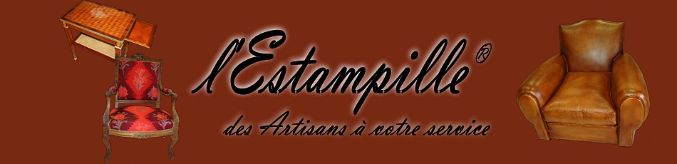 L'ESTAMPILLE : restauration de meubles et objets anciens, rideaux, voilages...